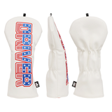 Flag in English Wood Headcover Set