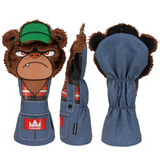 Logger Bear Plush Driver Golf Headcover