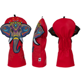 Dark Red Elephant Driver Golf Head Cover