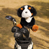 Craftsman Golf Bernese Mountain Dog Plush Driver Cover