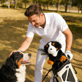 Craftsman Golf Bernese Mountain Dog Plush Driver Cover