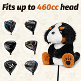 Craftsman Golf Bernese Mountain Dog Plush Driver Cover