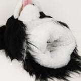 Realistic Sheepdog Plush Driver Cover