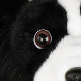Realistic Sheepdog Plush Driver Cover