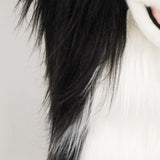 Realistic Sheepdog Plush Driver Cover