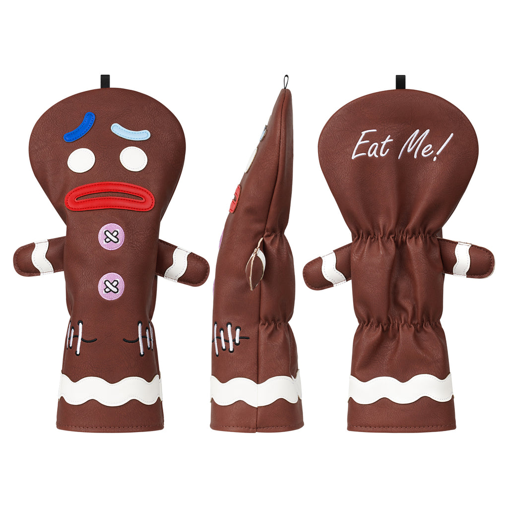 Gingerbread man Driver Golf Headcover – Craftsman Golf