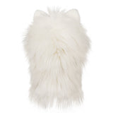 Realistic Pomeranian Plush Driver Cover
