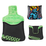 Black Werewolf Putter Golf Headcover