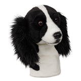 Realistic Cocker Spaniel Plush Driver Cover