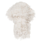 Realistic Bichon Frise Plush Driver Cover