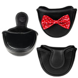 Black Bowknot Putter Golf Headcover