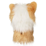 Realistic Corgi Plush Driver Cover