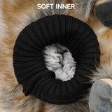Realistic Golden Snub-nosed Monkey Plush Driver Cover