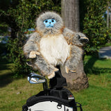 Realistic Golden Snub-nosed Monkey Plush Driver Cover