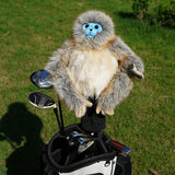Realistic Golden Snub-nosed Monkey Plush Driver Cover