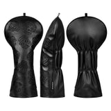 Black Day of the Dead Skeleton Golf Headcover