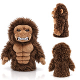 Brown Bigfoot Sasquatch Driver Golf Headcover