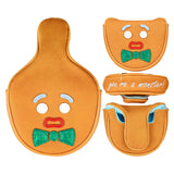 Brown Gingerbread Man OZ1i HS Putter Golf Headcover
