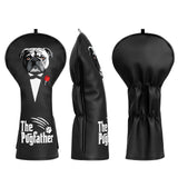 Pug Godfather Driver Golf Headcover
