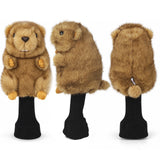 Groundhog Plush Driver Cover