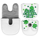 Lucky Shamrock DF3 Mallet Putter Cover