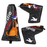 Black Birdie Hunter Blade Putter Cover