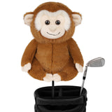 Little Monkey Plush Animal Driver Golf Head Cover