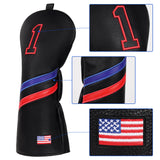 US Flag Classic Driver Golf Headcover