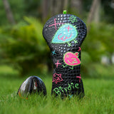 Crocodile Blue Bird Driver Golf Headcover