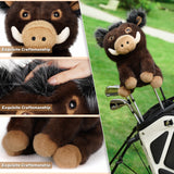 Wild Boar Plush Driver Animal Golf Headcover