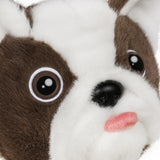 Bulldog Plush Putter Animal Golf Headcover (with mountaineering buckle)