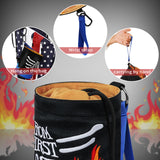 Rock Flame Golf Valuables Pouch with Drawstrings