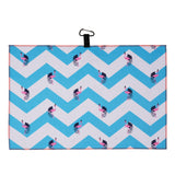 Flamingo Double-sided Printing Golf Towel 40*60CM