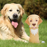 Yellow Golden Retriever Driver Golf Head Covers