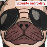 Silver Sunglasses Dog Driver Golf Head Covers