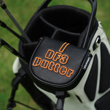 Black PU embroidery DF3 Putter Golf Head Cover