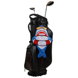 Double Side Shark Opening Golf Towel