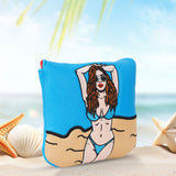 Bikini Beauty Square Mallet Putter Golf Headcover