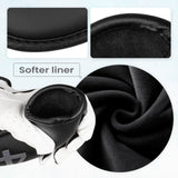 Black Double-sided Gray Embossed Iron Covers 10pcs