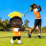 Crazy Golf Brother Plush Golf Headcover