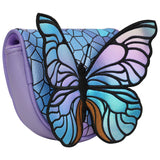 Purple Butterfly Mallet Putter Golf Heacover