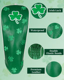 Green PU Clover Driver Golf Headcover
