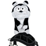 Blue-black Bulldog Driver Golf Headcover