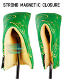Dark Green Bird Blade Putter Golf Headcover