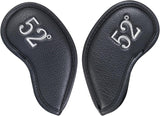 Black Wedges Iron Covers Set For 52° 56° 60° Degree