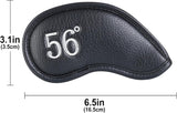 Black Wedges Iron Covers Set For 52° 56° 60° Degree