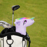 Purple Rainbow Pony Blade Putter Golf Cover