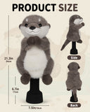 Blessing Otter Plush Driver Golf Headcover