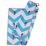 Flamingo Double-sided Printing Golf Towel 40*60CM