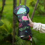 Crocodile Blue Bird Driver Golf Headcover